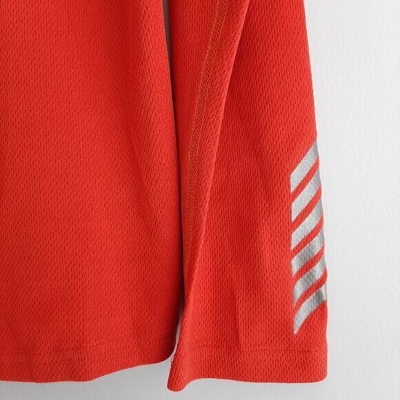 HELLY HANSEN 1/2 Zip Pullover Performance Base Layer Top Orange Men's Sz M - L - Picture 10 of 11